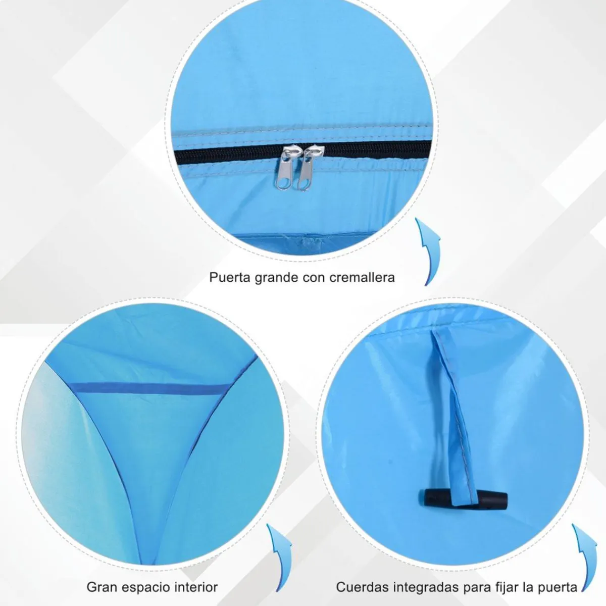 Discount - Tienda camping Pop Up Azul Juguetes De Verano