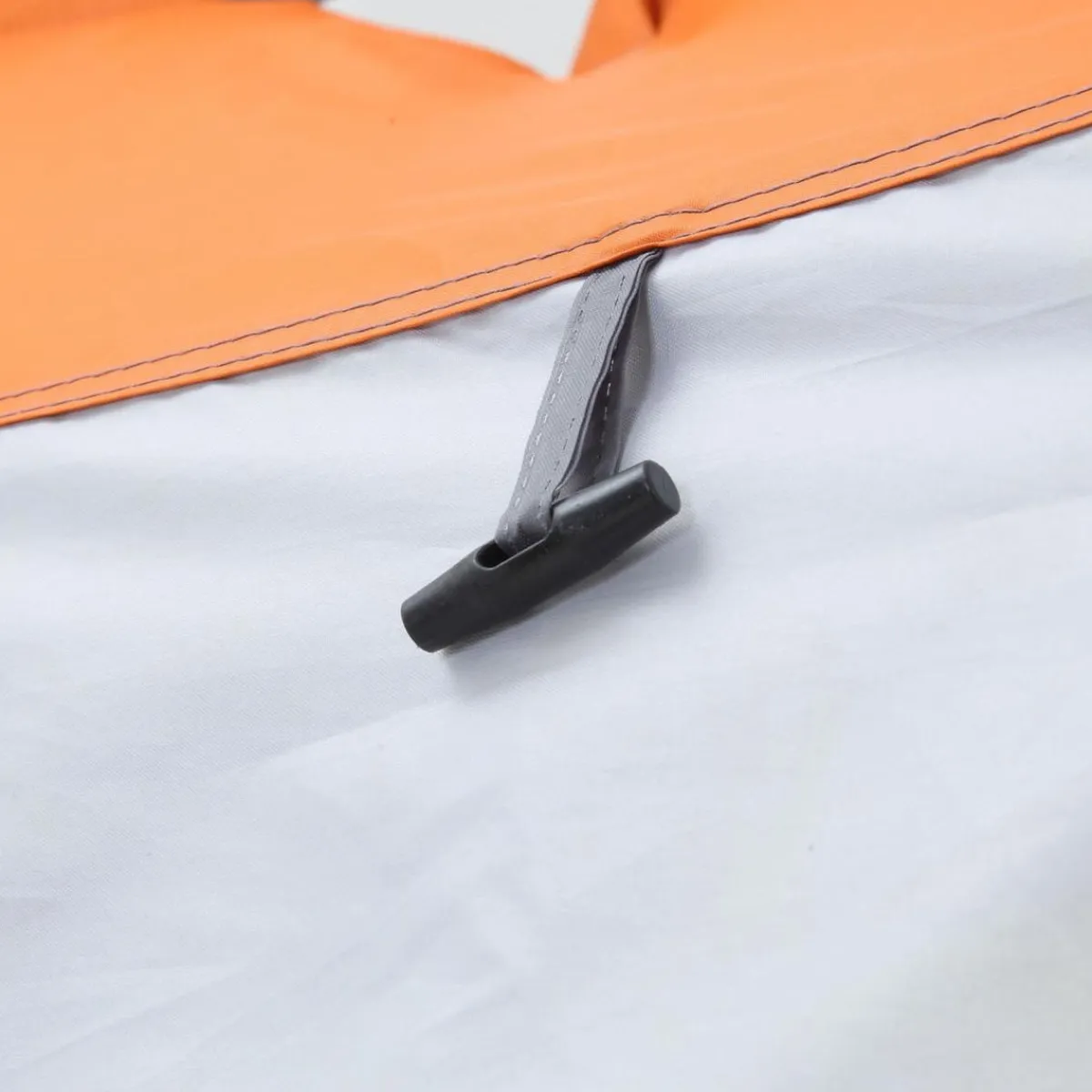 - Tienda de ducha camping con mosquiteras 123x121x198 cm Naranja*Outsunny New