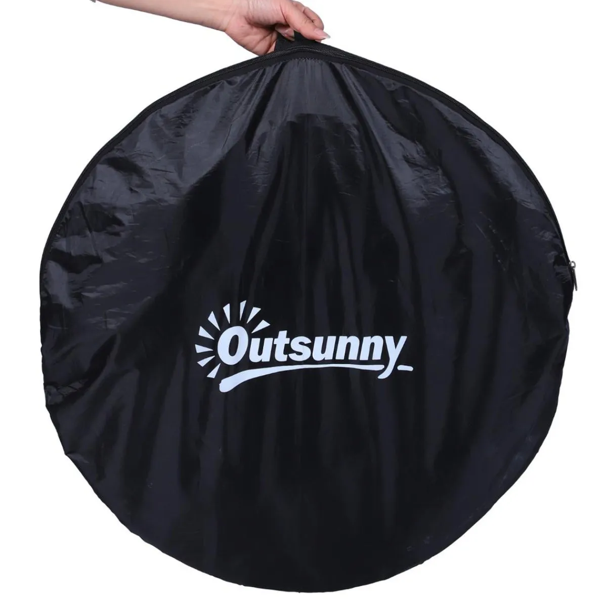 - Tienda vestidor plegable 120x120x190 cm Negro*Outsunny Best