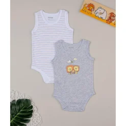 Pack 2 bodies bebé sin mangas*Prenatal Clearance