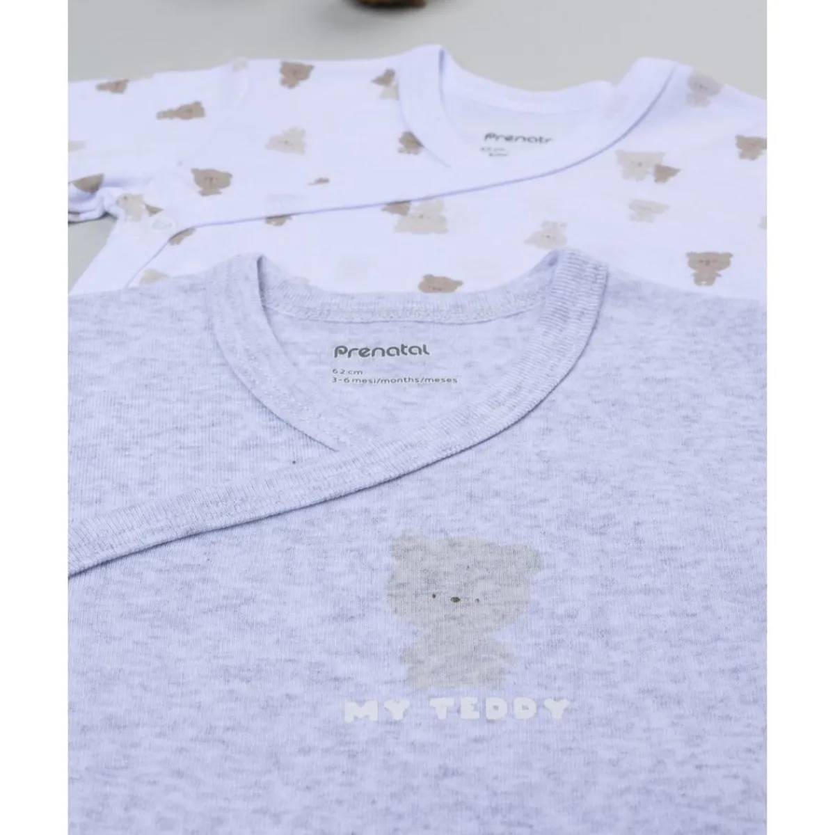 Discount Pack 2 bodies de manga larga para niño con estampado de ositos Ropa Y Accesorios·Bodies|Recién Nacido·Ropa Y Accesorios