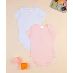 Pack 2 body rosa y blanco*Prenatal New