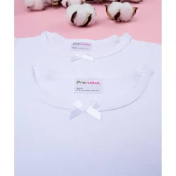Outlet Pack 2 camiseta niño manga corta con borde croqueta Descanso Y Ropa Interior·Infantil 2-10 Años