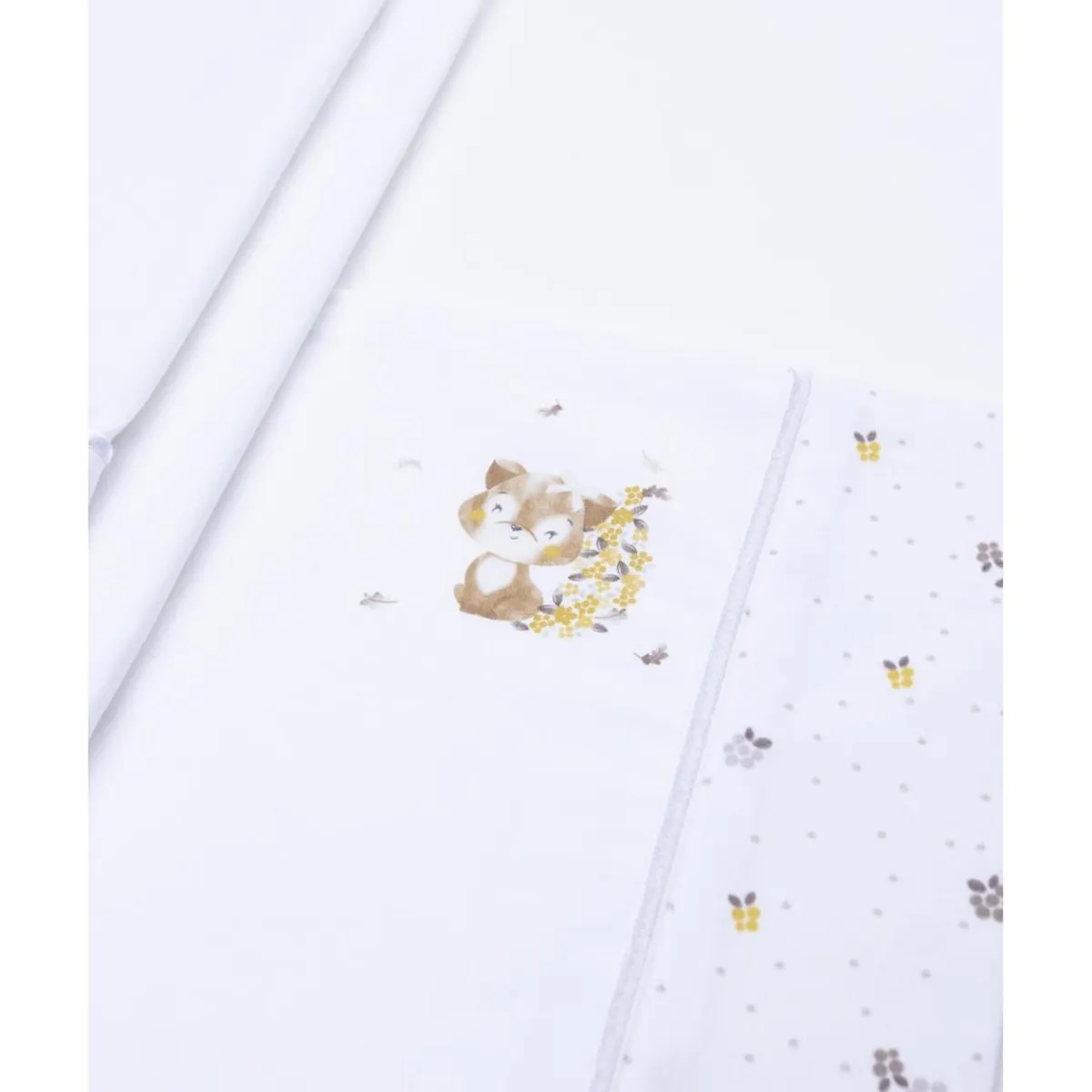 Hot Pack 3 piezas cuna/capazo – estampado otoñal con perrito Ropa De Cama·Sábanas Y Mantas|Recién Nacido·Ropa De Cama