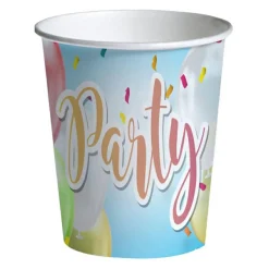 Pack 8 vasos ecológicos de cartón - Party*TOYS "R" US Outlet