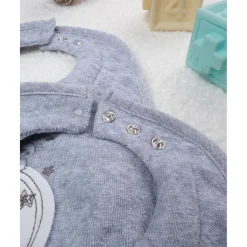 Best Pack de 2 baberos grises para lactancia y dentición Recién Nacido·Ropa Y Accesorios|Ropa Y Accesorios·Baberos