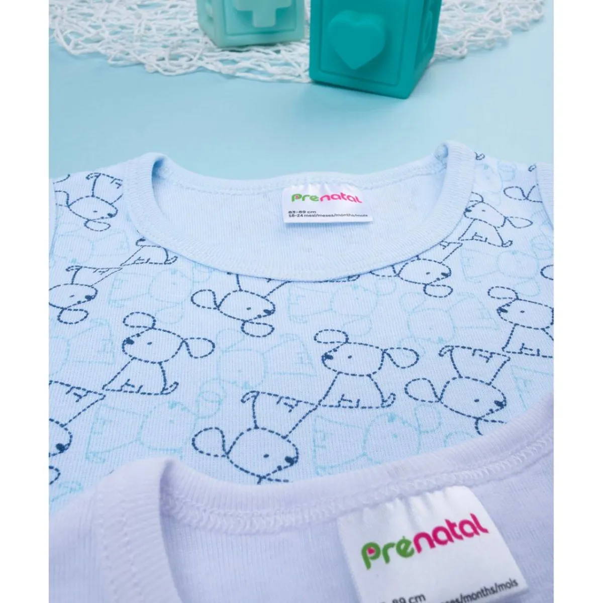 Discount Pack x2 camiseta de tirantes cuerpo Descanso Y Ropa Interior·Bebé 3-36 Meses