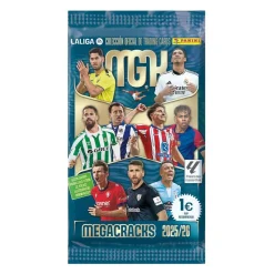 Best - Sobre de cartas Megacracks La Liga 2025-2026 Coleccionables Y Mini Mundos