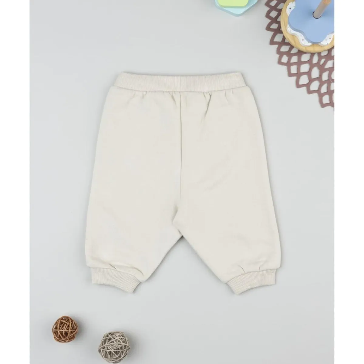 Discount Pantalón de niño crema Little Friends Recién Nacido·Ropa Y Accesorios|Ropa Y Accesorios·Pantalones Y Petos