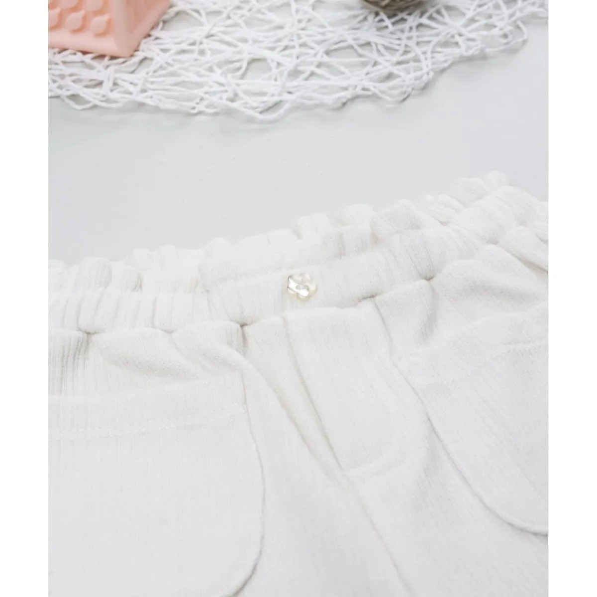 Hot Pantalón de pana blanco para niña Niña·Bebé Niña 3-36 Meses|Bebé Niña 3-36 Meses·Vaqueros, Pantalones Y Petos