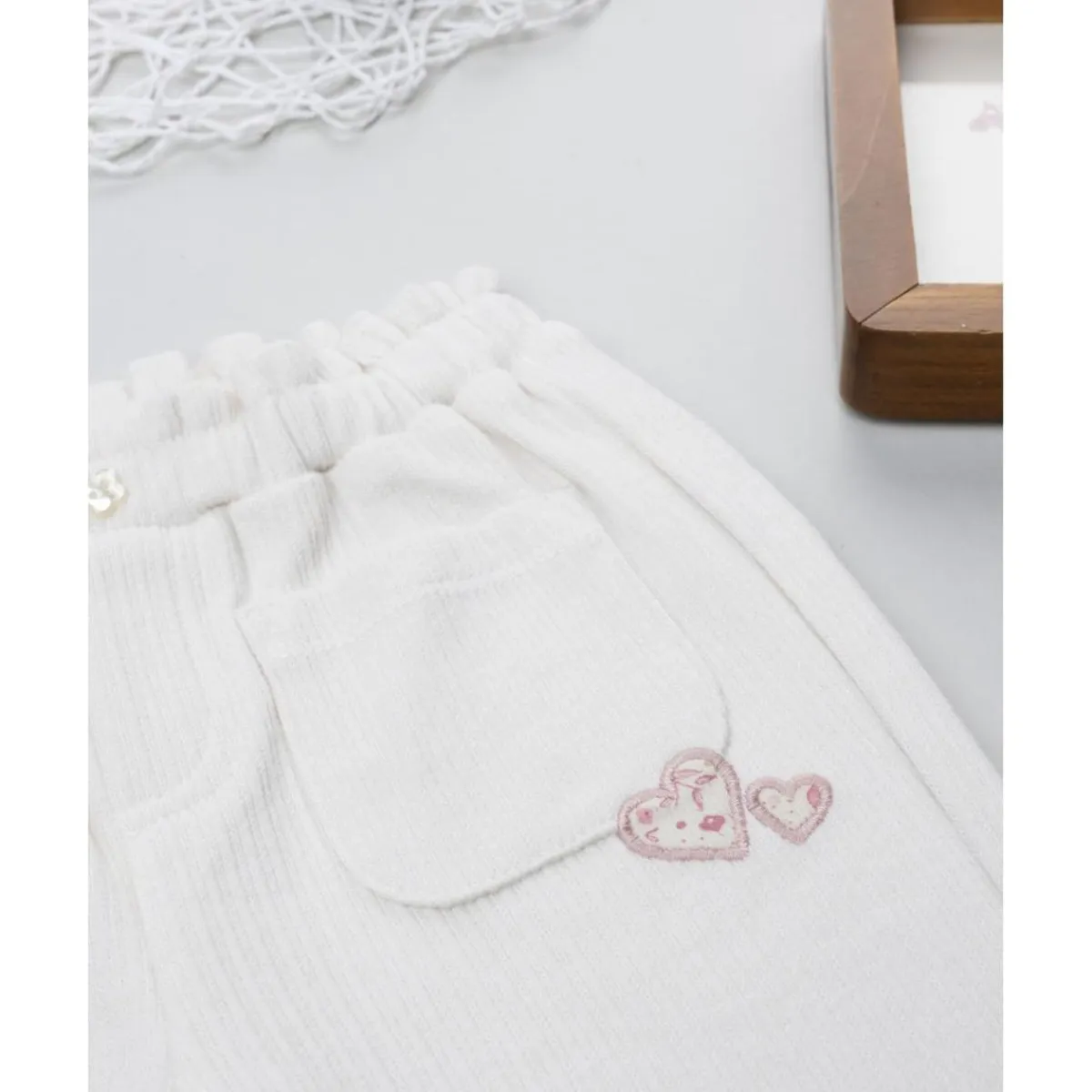 Hot Pantalón de pana blanco para niña Niña·Bebé Niña 3-36 Meses|Bebé Niña 3-36 Meses·Vaqueros, Pantalones Y Petos