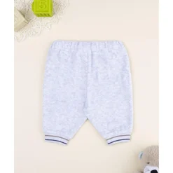Pantalón de terciopelo gris claro con parche de osito Recién Nacido·Ropa Y Accesorios|Ropa Y Accesorios·Pantalones Y Petos