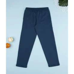 Discount Pantalón felpado azul para niña Niña 2-10 Años·Vaqueros, Pantalones Y Petos|Niña·Niña 2-10 Años