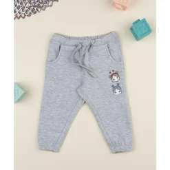 Pantalón gris estampado de niña*Prenatal New