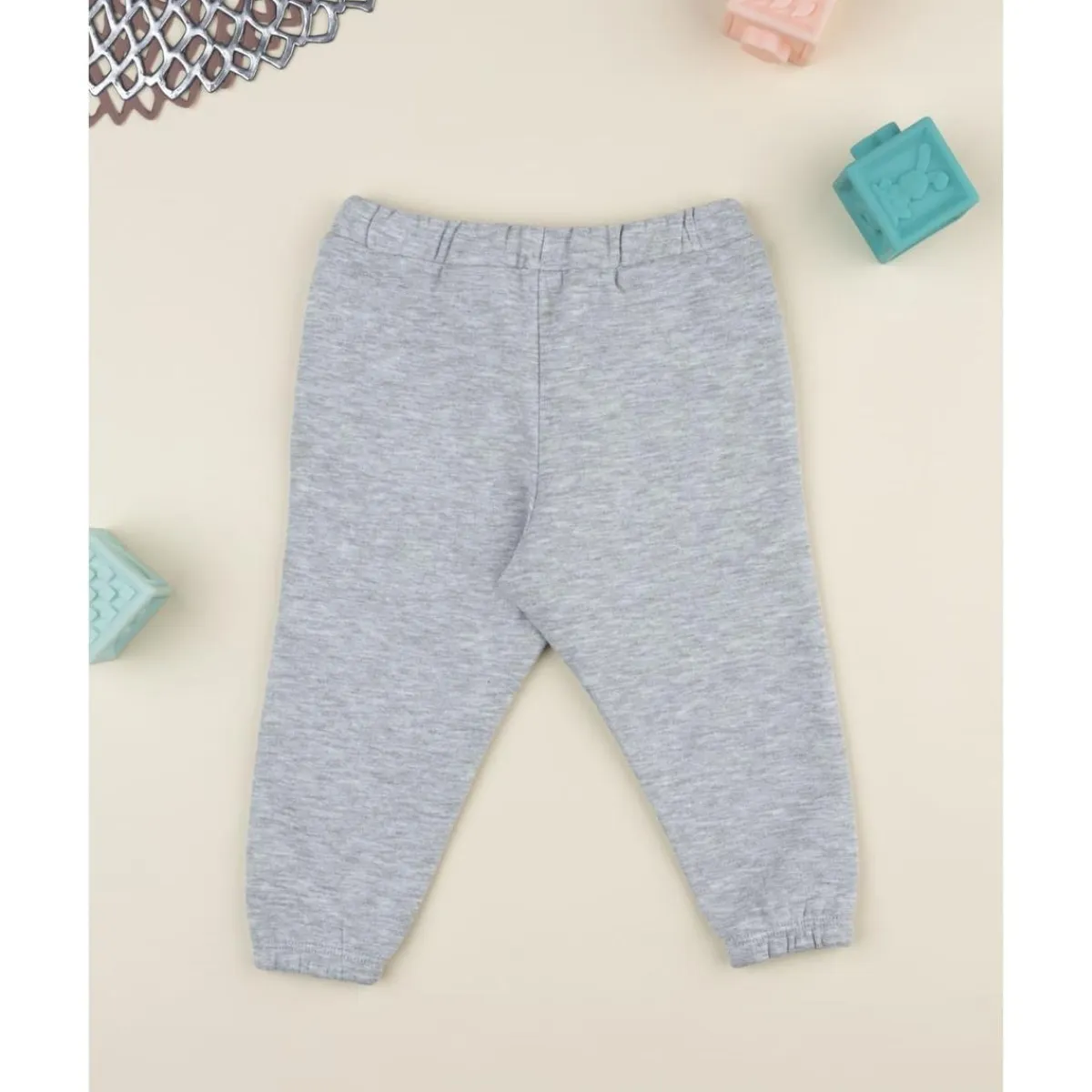 Pantalón gris estampado de niña*Prenatal New
