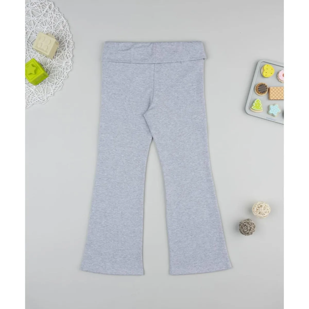 Pantalón gris niña estilo bailarina Niña·Niña 2-10 Años|Niña 2-10 Años·Vaqueros, Pantalones Y Petos