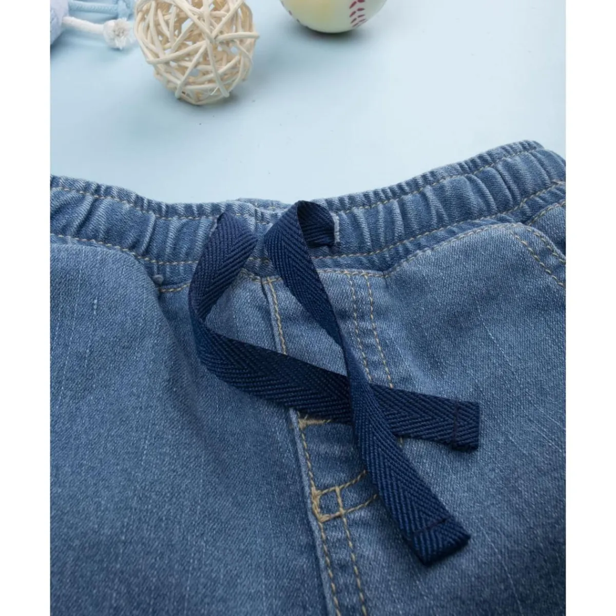 New Pantalón vaquero de niño con parche de Mickey Mouse Niño·Bebé Niño 3-36 Meses|Bebé Niño 3-36 Meses·Vaqueros, Pantalones Y Petos