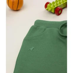 Pantalones niño verde*Prenatal Online