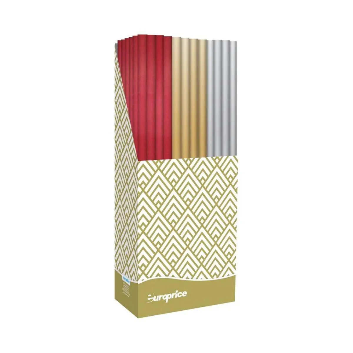 New Papel regalo dorado liso 70x200 Artículos De Fiesta Y Regalos
