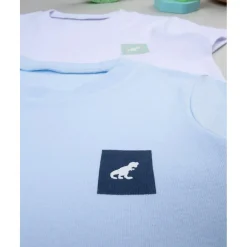 Paquete 2 camisetas niña blanco/azul*Prenatal Clearance