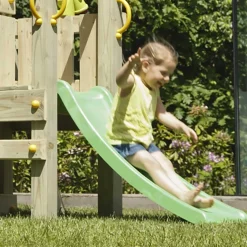 Parque juegos infantil de madera Teide XL con columpio doble*MASGAMES