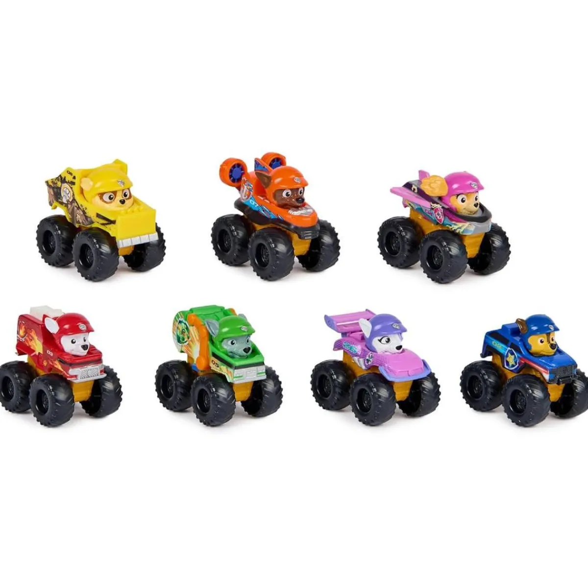 Best Patrulla Canina - 7 vehículos rescue Wheels con Roxi Coleccionables Y Mini Mundos