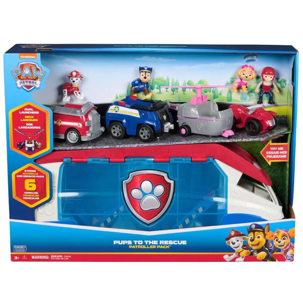 Best Patrulla Canina - Camión patrulla con mascotas al rescate Coleccionables Y Mini Mundos