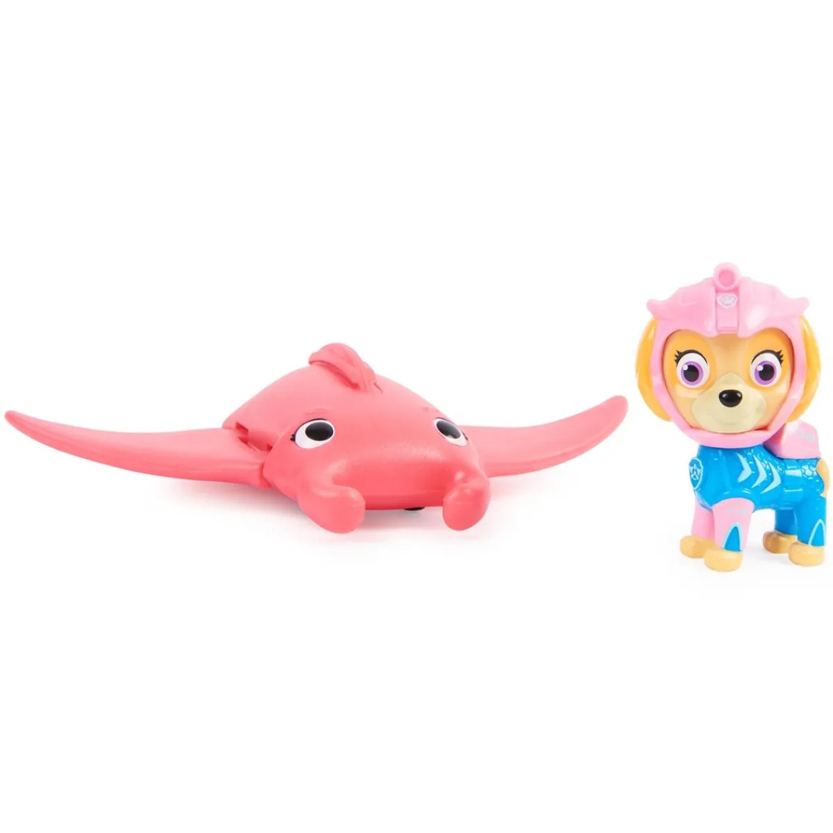 Hot Patrulla Canina - Conjunto de figuras Skye Aqua Aventura Coleccionables Y Mini Mundos