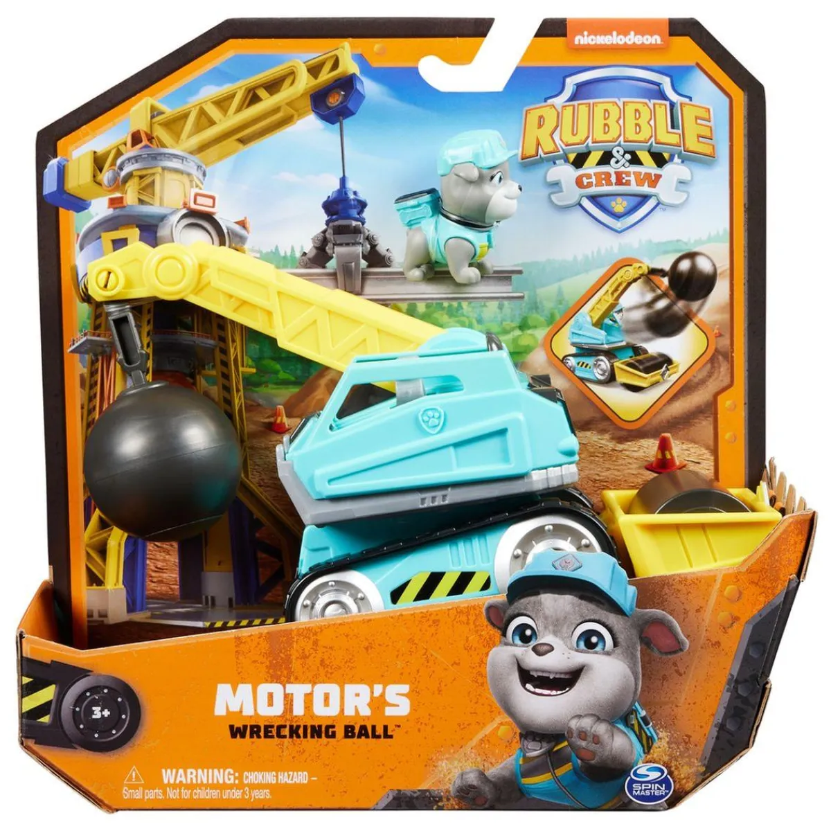 Patrulla Canina - Excavadora de juguete Rubble*SPIN MASTER