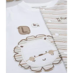 Pelele bicolor león*Prenatal