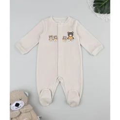 Outlet Pelele unisex beige con ositos para recién nacido Ropa Y Accesorios·Peleles|Recién Nacido·Ropa Y Accesorios