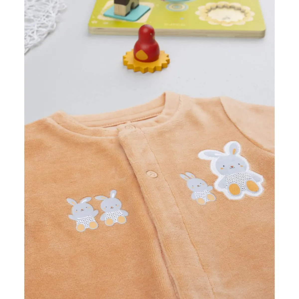 Best Pelele unisex naranja con conejitos para recién nacido Ropa Y Accesorios·Peleles|Recién Nacido·Ropa Y Accesorios