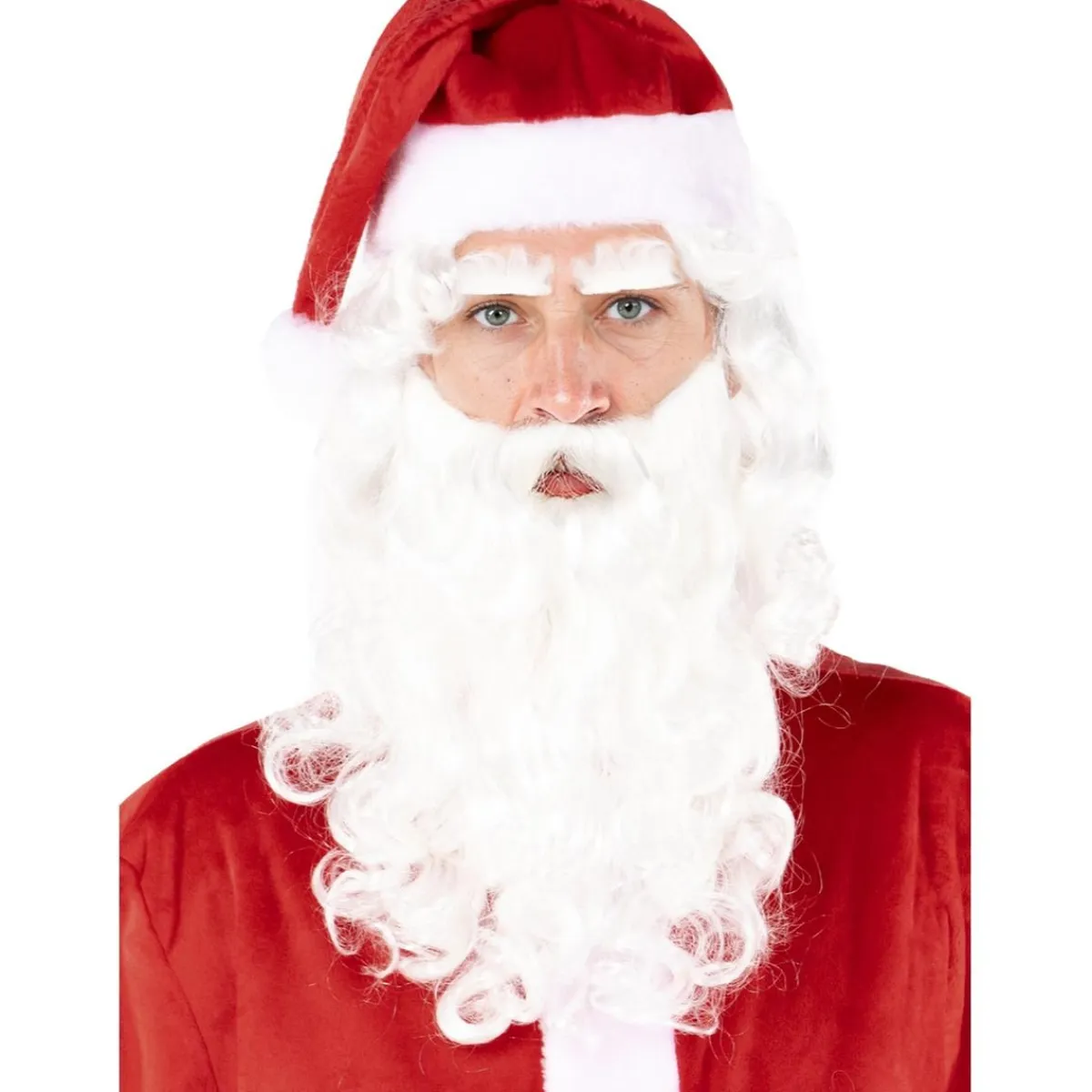 Peluca con barba de Papá Noel*Funidelia New