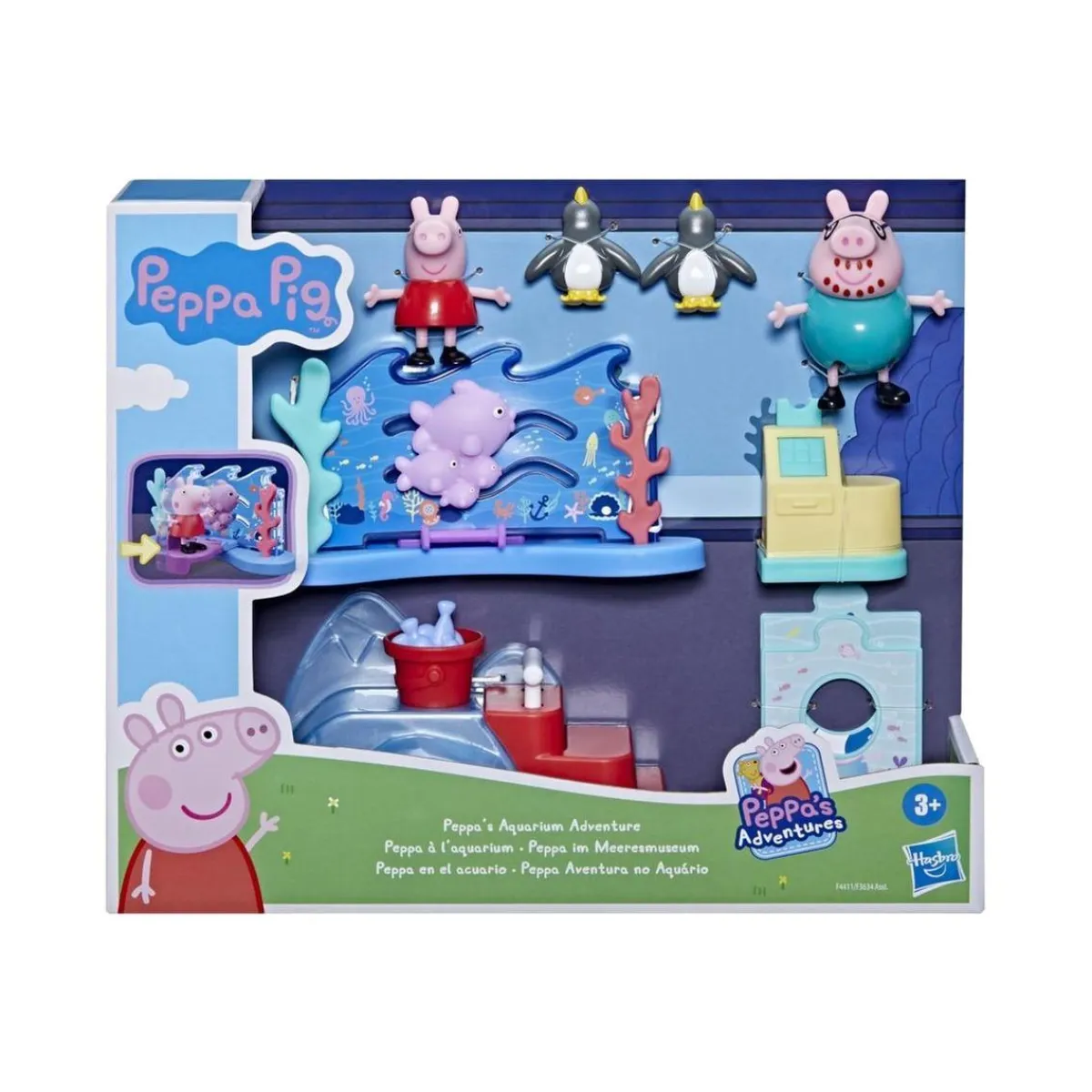 Best - Acuario de Peppa Coleccionables Y Mini Mundos