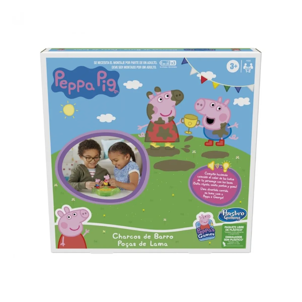 Peppa Pig - Charcos de barro - Juego de mesa Friki Zone|Juegos Y Puzzles