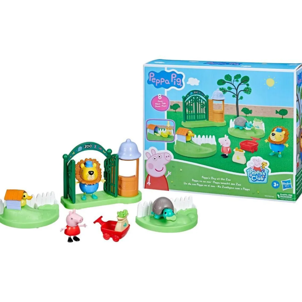 Outlet Peppa Pig - Un día con Peppa en el Zoo Coleccionables Y Mini Mundos