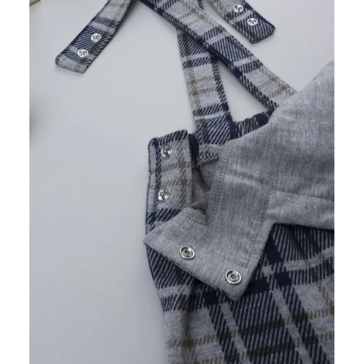 New Peto escocés azul de niño con perrito Recién Nacido·Ropa Y Accesorios|Ropa Y Accesorios·Pantalones Y Petos