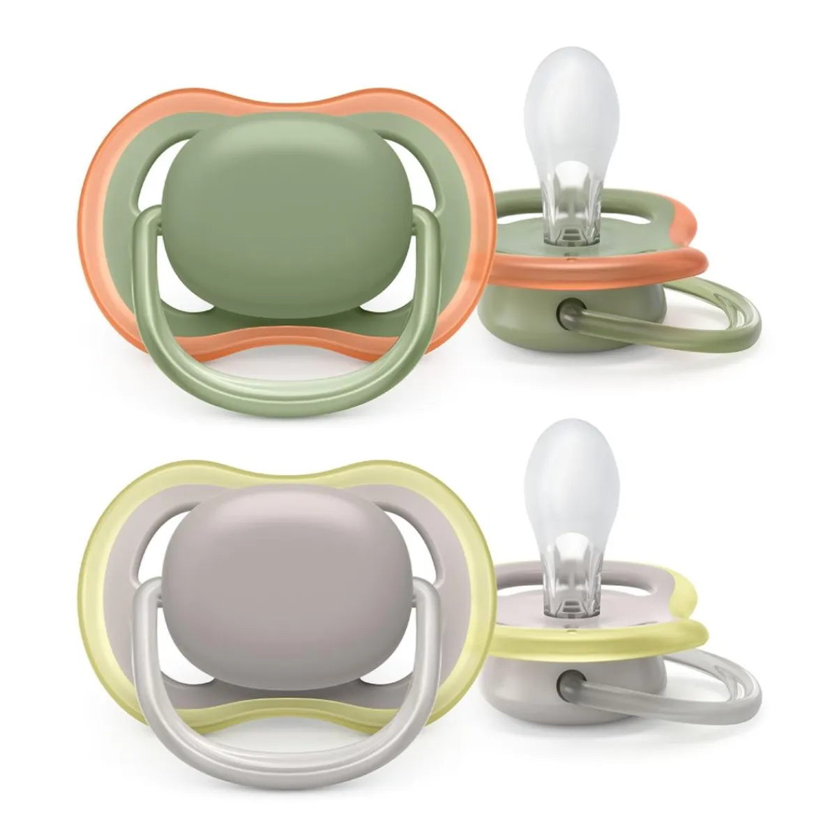 Philips - 2 chupetes Ultra Air Neutro (6-18m)*AVENT Clearance