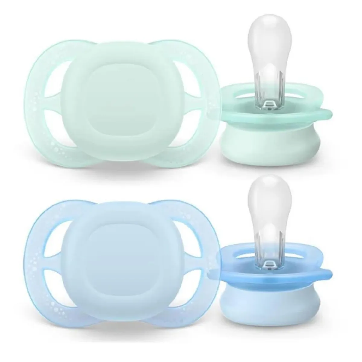 Online Philips - 2 chupetes Ultra Start niño azul y verde (0-2m) Biberones Y Chupetes·Chupetes