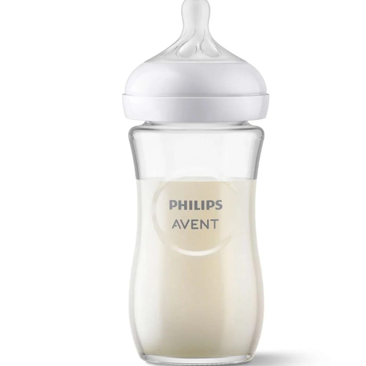 Clearance Philips - Biberon de vidrio natural response 240 ml (1m+) Biberones Y Chupetes·Biberones