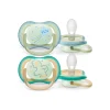 Philips - Chupetes ultra air noche 0-6 meses estrella/pájaro*AVENT Online