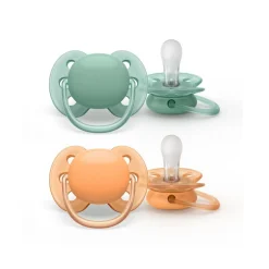 Discount Philips - Pack de 2 chupetes ultra soft 0-6m neutros Biberones Y Chupetes·Chupetes