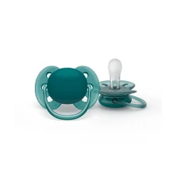 Philips - Pack de 2 chupetes ultra suaves 6-18m neutros*AVENT Discount