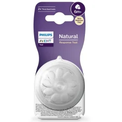 Sale Philips - Pack de 2 tetinas Natural Response nivel 6 líquidos densos (+6m) Biberones Y Chupetes·Tetinas