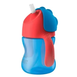 New Philips - Vaso con pajita y asas 200ml Preparación Comida Y Accesorios·Tazas Y Vasos