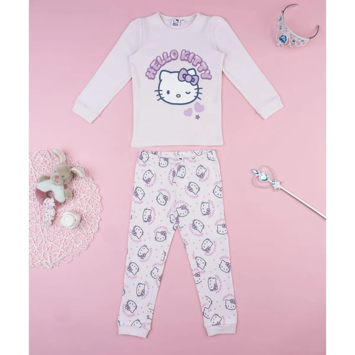 Pijama dos piezas niña Hello Kitty Descanso Y Ropa Interior·Infantil 2-10 Años