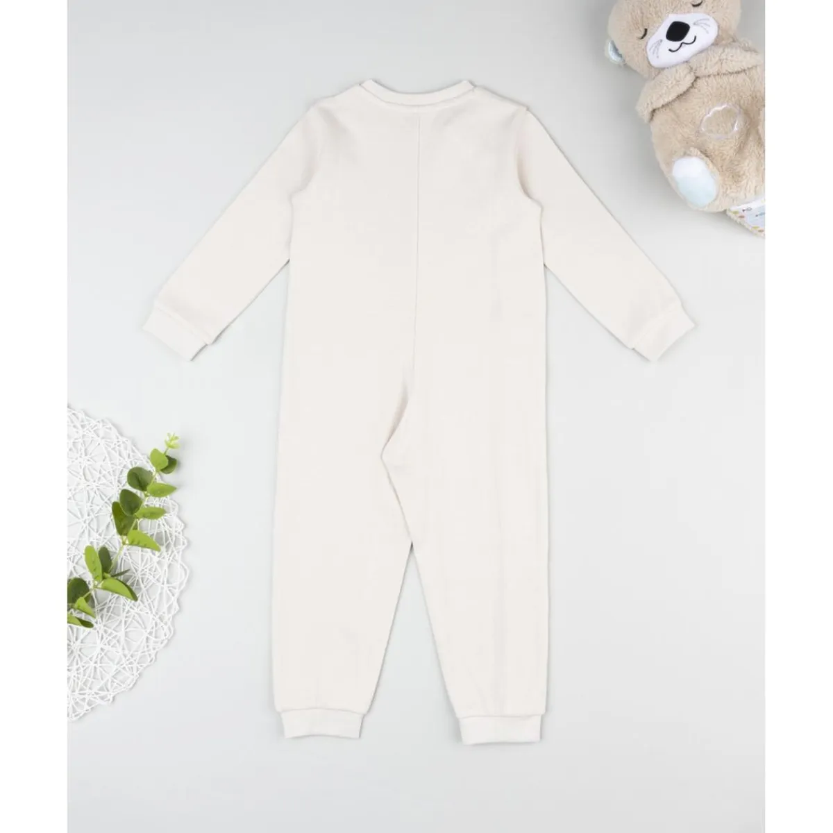 Online Pijama entero niño beige con oso Descanso Y Ropa Interior·Bebé 3-36 Meses