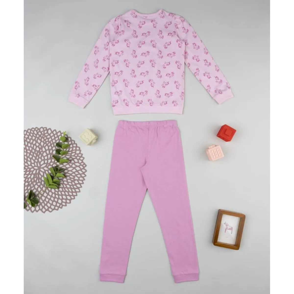 Pijama largo niña unicornios*Prenatal Hot