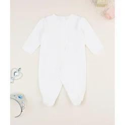 Sale Pijama niña blanco de terciopelo con unicornios Ropa Y Accesorios·Peleles|Recién Nacido·Ropa Y Accesorios
