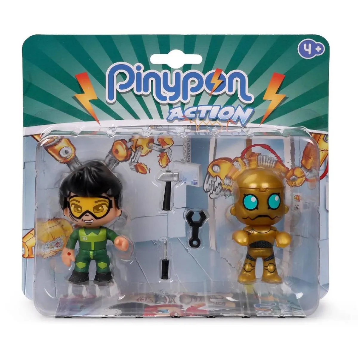 - Figuras Mecánico y Robot Action*PINYPON New